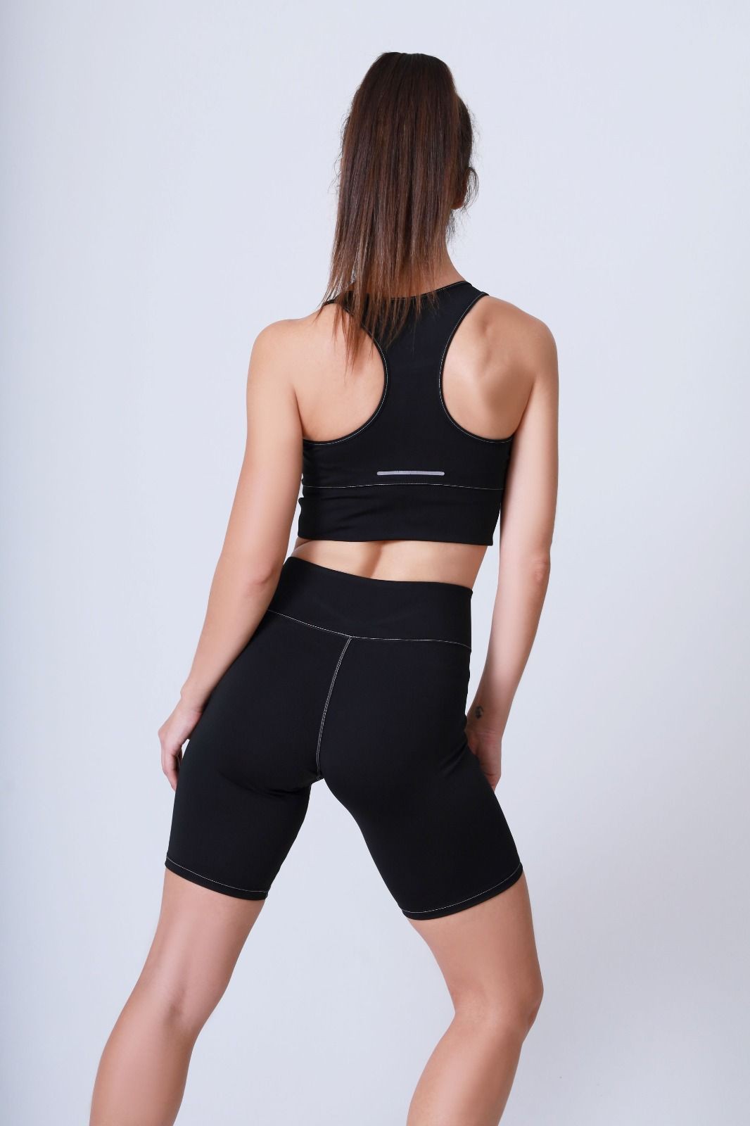 Stretchy legging and bra set - flexible actiwear for yoga, pilates or gym, designed and manufactured in İstanbul by Alle Textile