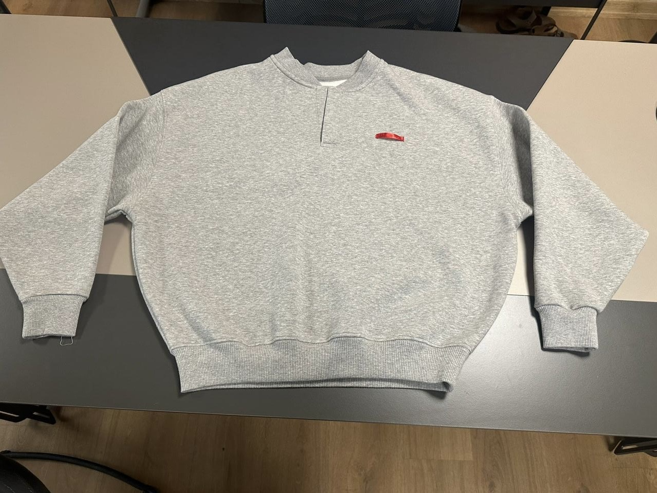 heavyweight oversized sweatshirt for private label clothing production