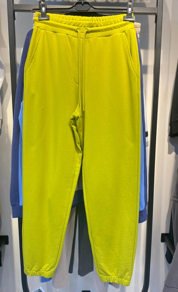 Private label lightweight jogger pants manufactured by Alle Textile