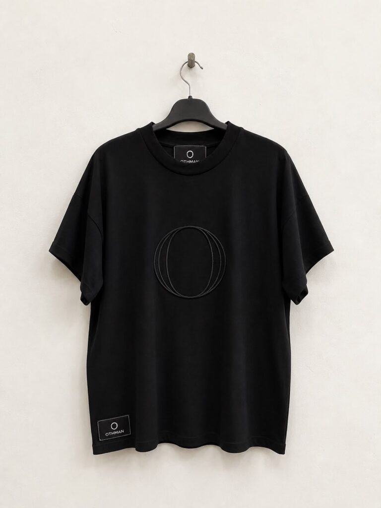 Oversized cotton t-shirt manufactured by Alle Textile in Turkey for private label clothing brands.