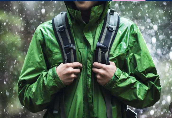 Waterproof jacket by Alle Textile