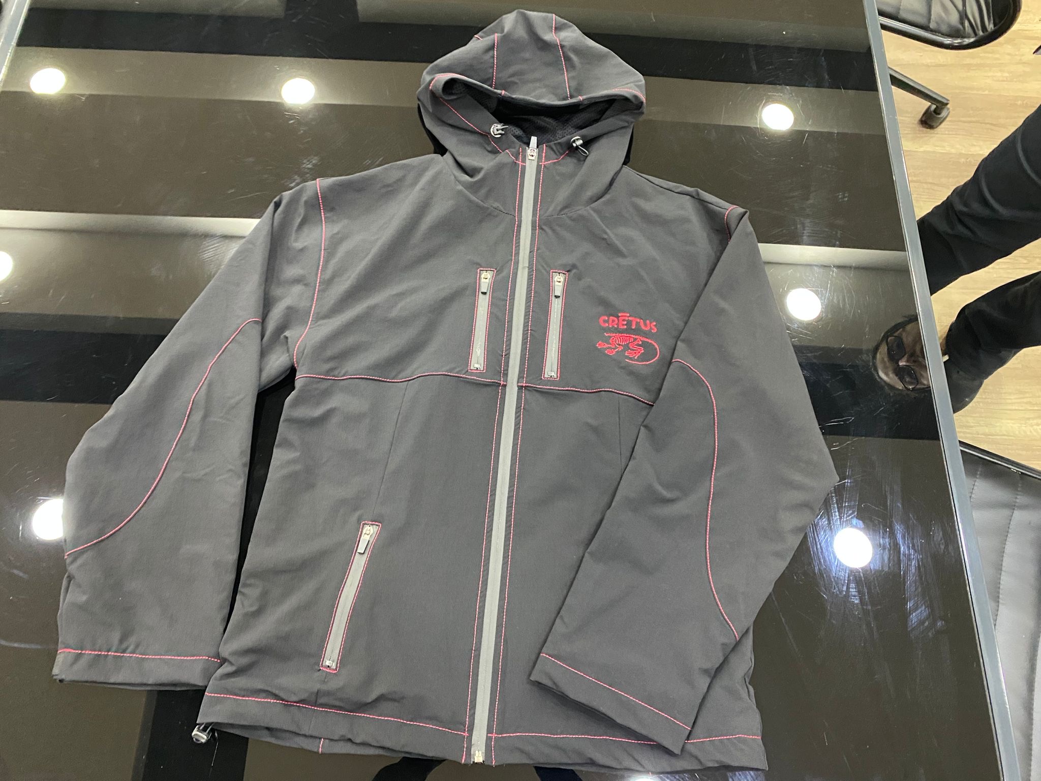 Nylon/elastane tracksuit - lightweight, flexible - perfect for sports and lifestyle collections - made in Turkey by Alle Textile