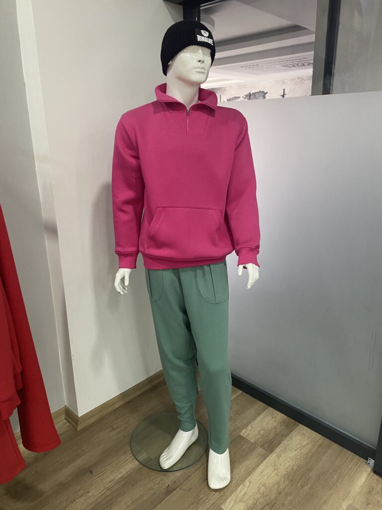 Men's sweatshirt and jogger set - soft cotton fabric , relaxed fit, and premium stretching - custom clothing manufacturer in Turkey - Alle Textile