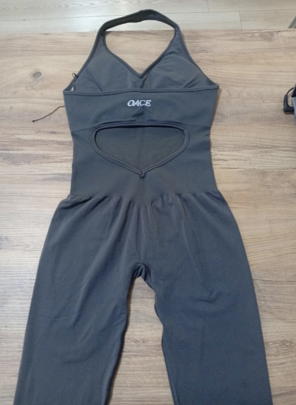 Womens jumpsuit - stretchable nylon elastane fabric - activewear production by Alle Textile Turkey