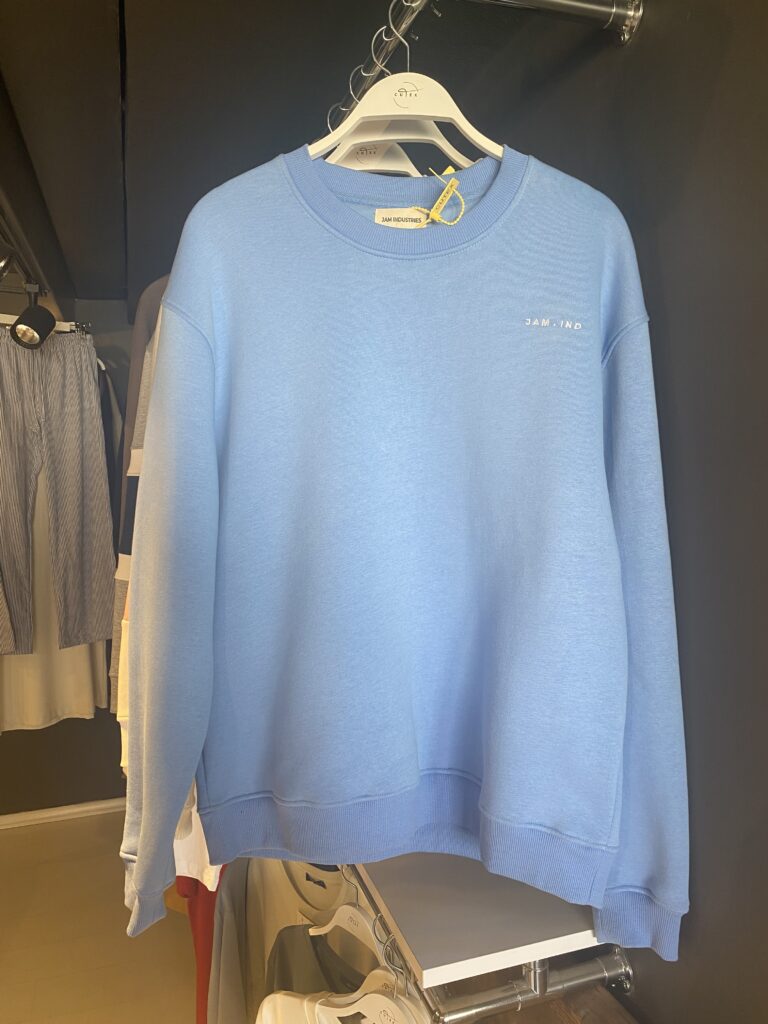 Women sweatshirt - premium cotton blend - made by Alle Textile Turkey